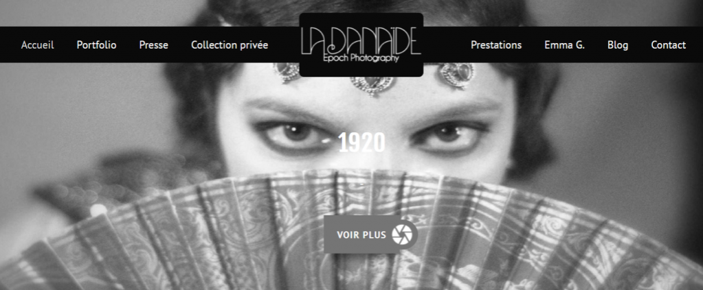 screenshot du site ladanaideepochphotography